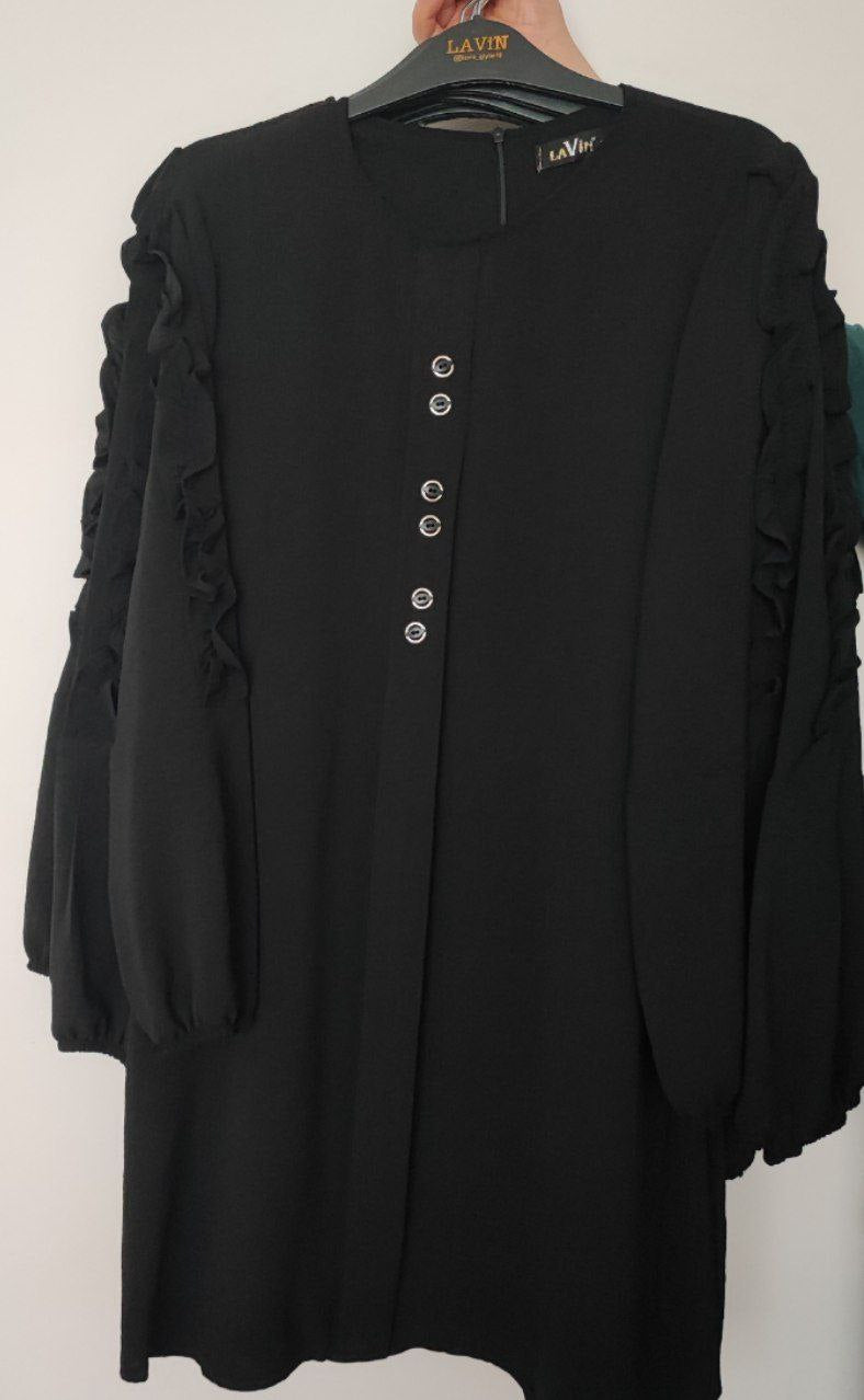 Kolu Büzgülü Tunik